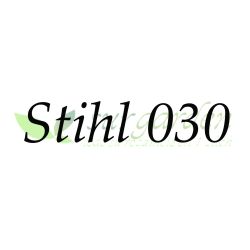 Stihl 030.          Elija el largo de espada de su máquina para localizar su cadena 