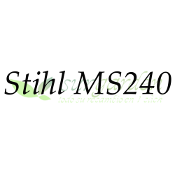 Stihl MS240.          Elija el largo de espada de su máquina para localizar su cadena 