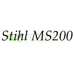 Stihl MS200.           Elija el largo de espada de su máquina para localizar su cadena 