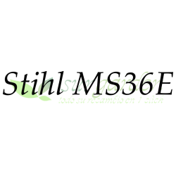 Stihl MS36E.          Elija el largo de espada de su máquina para localizar su cadena 