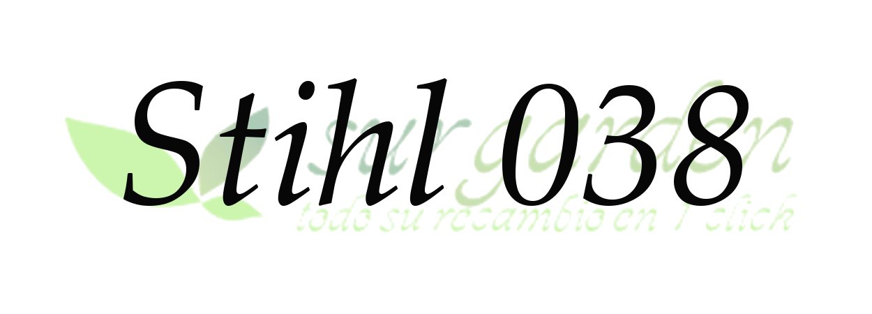 Stihl 038.          Elija el largo de espada de su máquina para localizar su cadena 