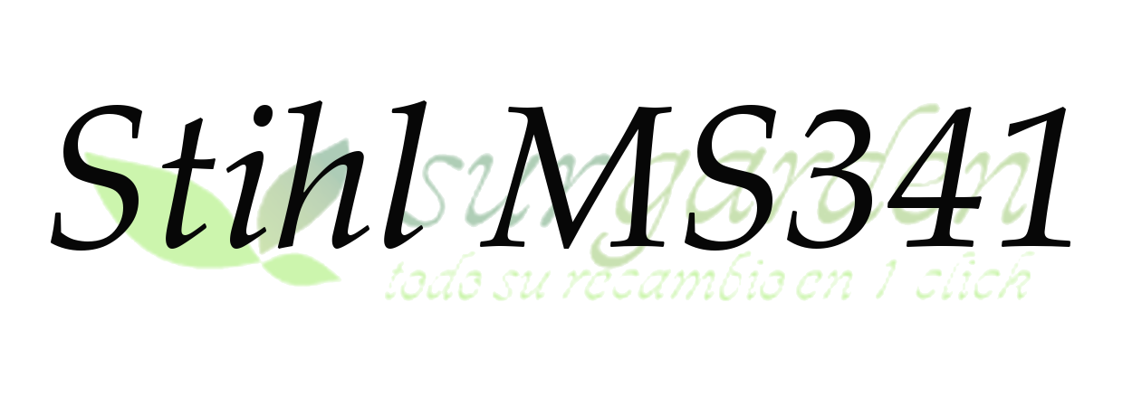 Stihl MS341.          Elija el largo de espada de su máquina para localizar su cadena 