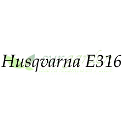 Husqvarna E316.            Elija el largo de espada de su máquina para localizar su cadena 