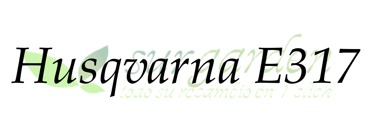 Husqvarna E317.          Elija el largo de espada de su máquina para localizar su cadena 