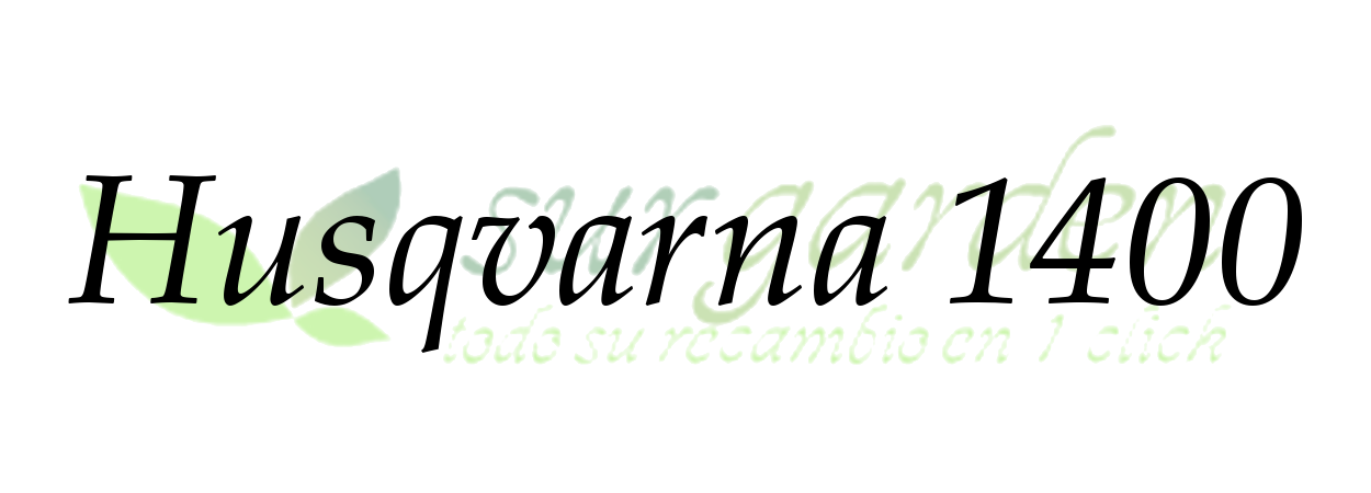 Husqvarna 1400.          Elija el largo de espada de su máquina para localizar su cadena 