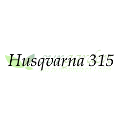 Husqvarna 315.          Elija el largo de espada de su máquina para localizar su cadena 
