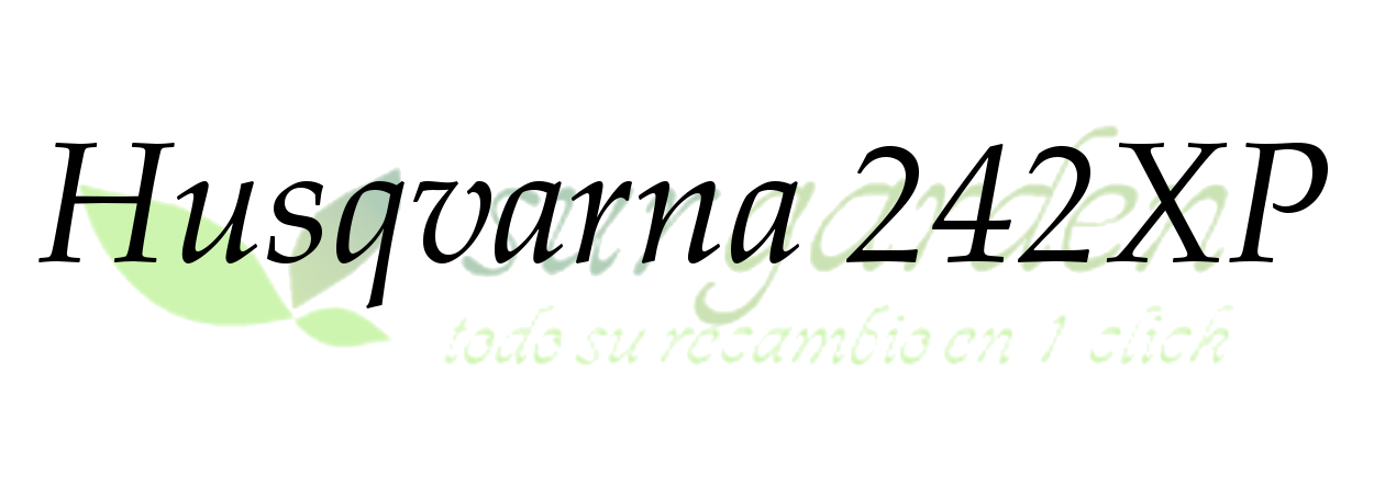 Husqvarna 242XP.      Elija el largo de espada de su máquina para localizar su cadena
