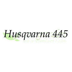 Husqvarna 445.         Elija el largo de espada de su máquina para localizar su cadena