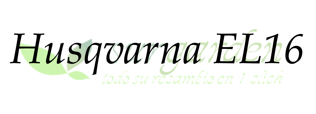Husqvarna EL16.          Elija el largo de espada de su máquina para localizar su cadena