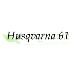 Husqvarna 61.          Elija el largo de espada de su máquina para localizar su cadena